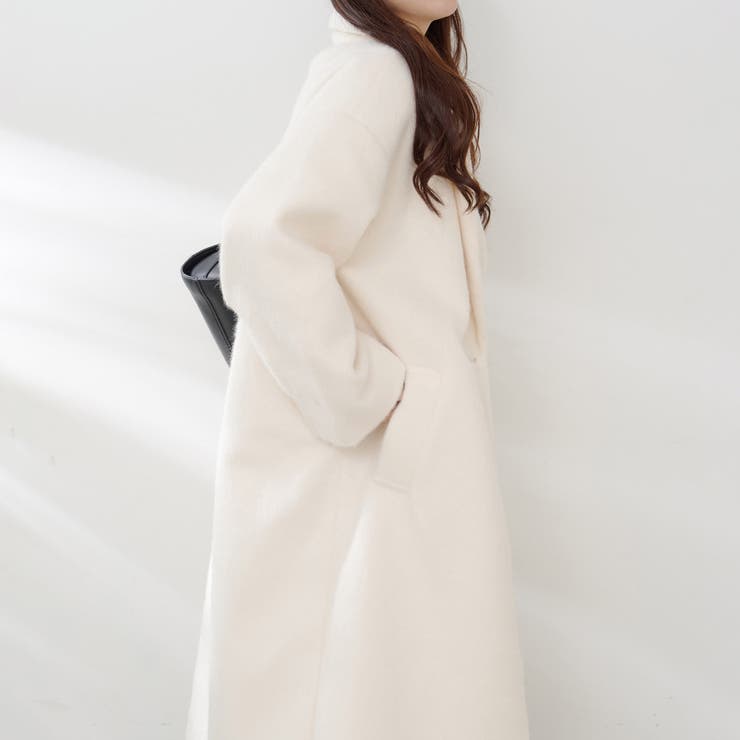 シャギーチェスターコート | RMAF　NICE CLAUP / OLIVE des OLIVE | 詳細画像12 