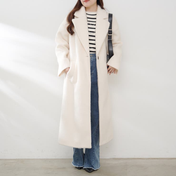 シャギーチェスターコート | RMAF　NICE CLAUP / OLIVE des OLIVE | 詳細画像14 