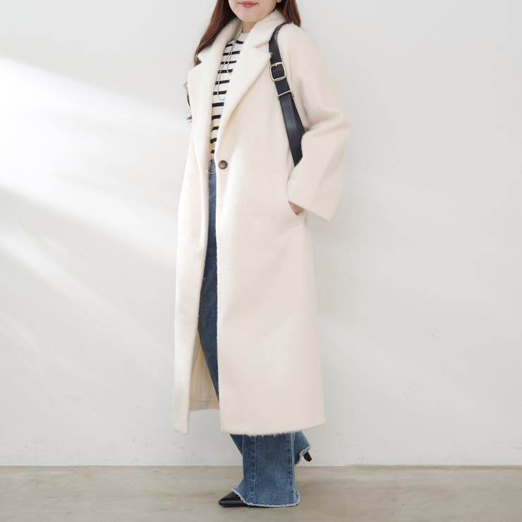 シャギーチェスターコート | RMAF　NICE CLAUP / OLIVE des OLIVE | 詳細画像16 