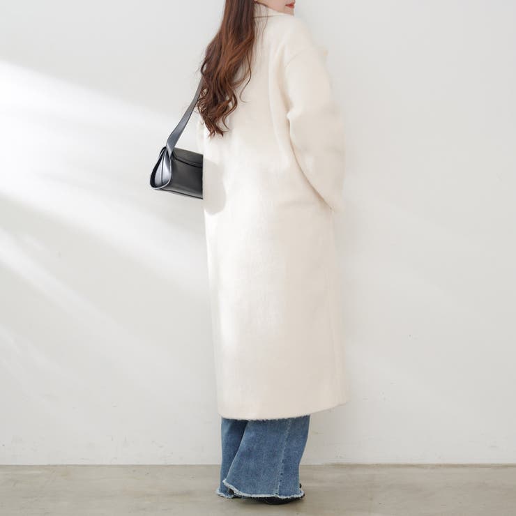 シャギーチェスターコート | RMAF　NICE CLAUP / OLIVE des OLIVE | 詳細画像17 