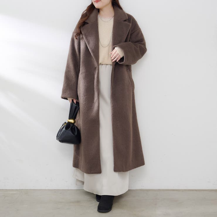 シャギーチェスターコート | RMAF　NICE CLAUP / OLIVE des OLIVE | 詳細画像22 