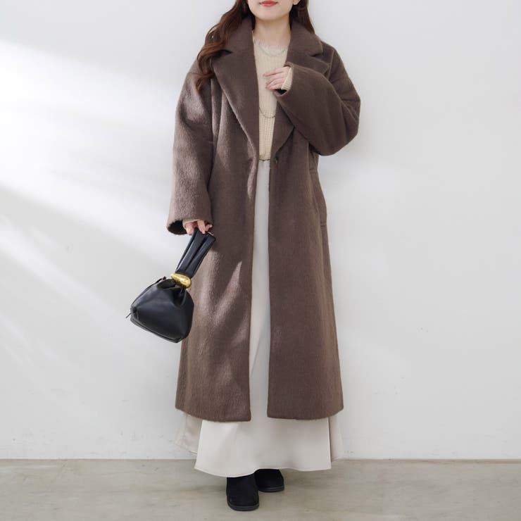 シャギーチェスターコート | RMAF　NICE CLAUP / OLIVE des OLIVE | 詳細画像23 