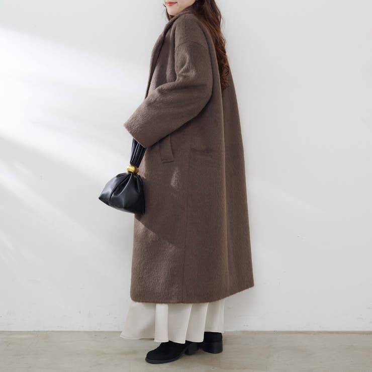 シャギーチェスターコート | RMAF　NICE CLAUP / OLIVE des OLIVE | 詳細画像24 