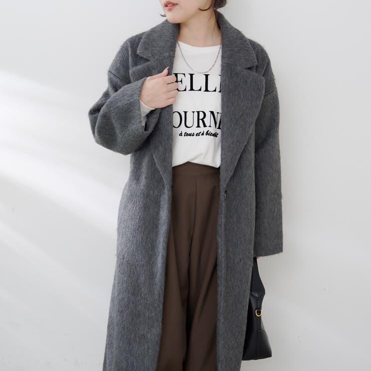 シャギーチェスターコート | RMAF　NICE CLAUP / OLIVE des OLIVE | 詳細画像2 