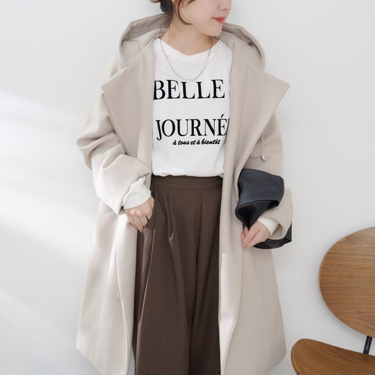 フードジップ付きコート | RMAF NICE CLAUP / OLIVE des OLIVE | 詳細画像21