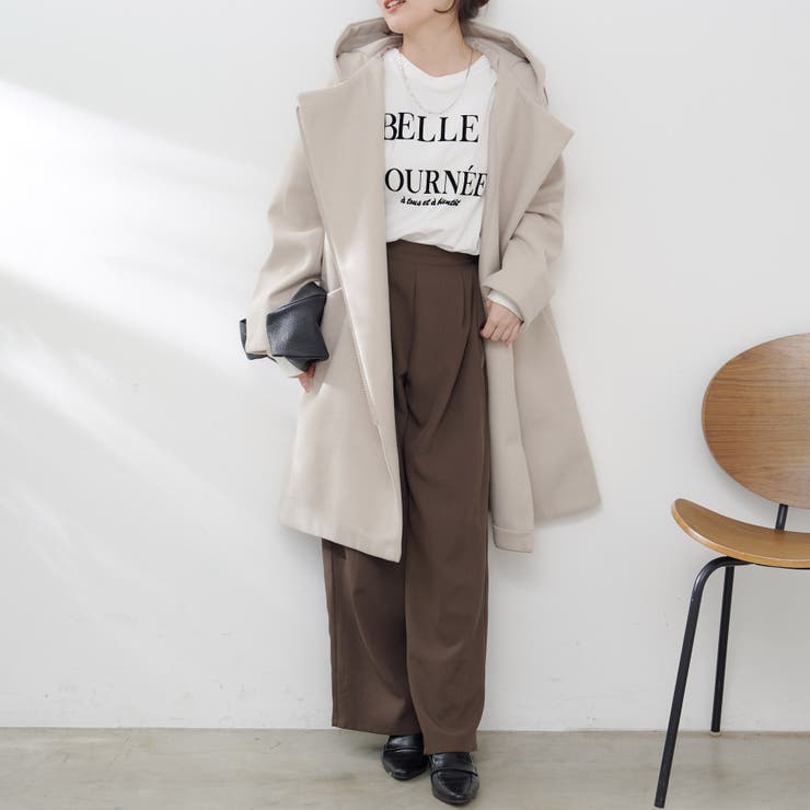 フードジップ付きコート | RMAF NICE CLAUP / OLIVE des OLIVE | 詳細画像23