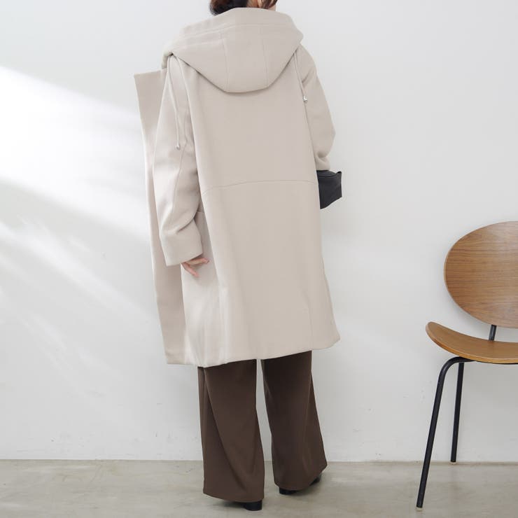 フードジップ付きコート | RMAF NICE CLAUP / OLIVE des OLIVE | 詳細画像26