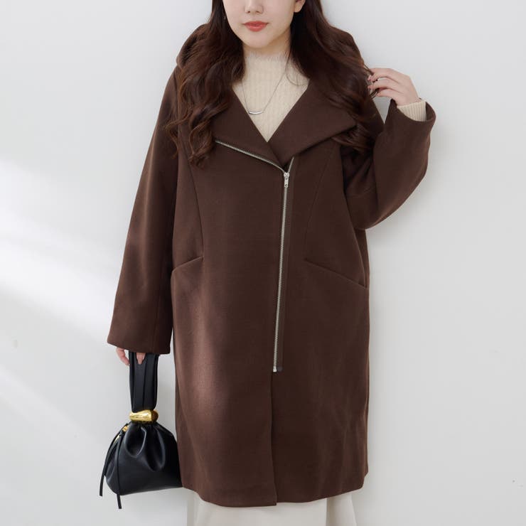 フードジップ付きコート | RMAF NICE CLAUP / OLIVE des OLIVE | 詳細画像29