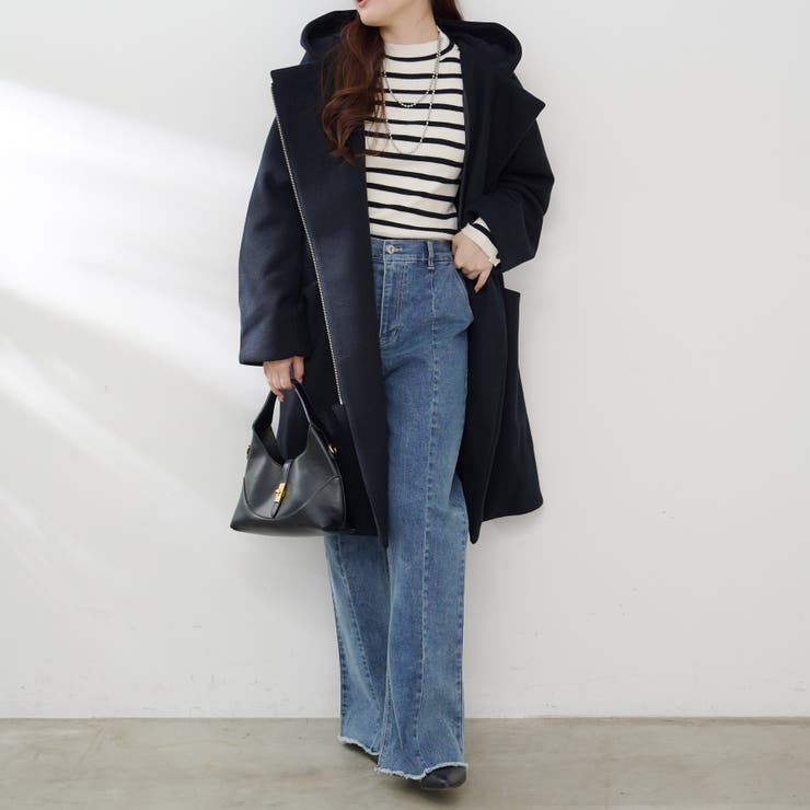 フードジップ付きコート | RMAF NICE CLAUP / OLIVE des OLIVE | 詳細画像42