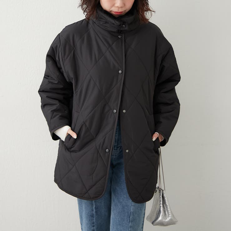 ファー衿キルトコート | RMAF　NICE CLAUP / OLIVE des OLIVE | 詳細画像38 