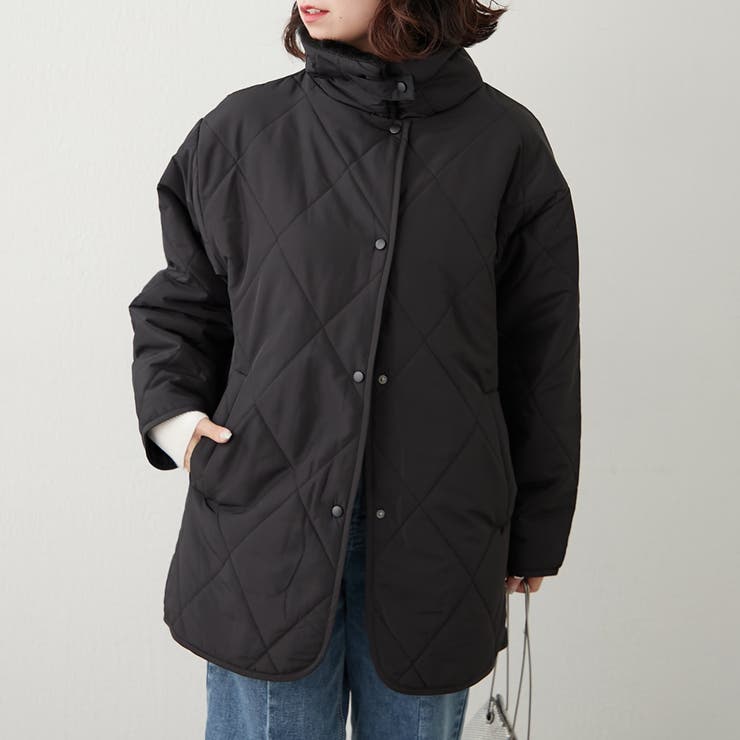 ファー衿キルトコート | RMAF　NICE CLAUP / OLIVE des OLIVE | 詳細画像39 