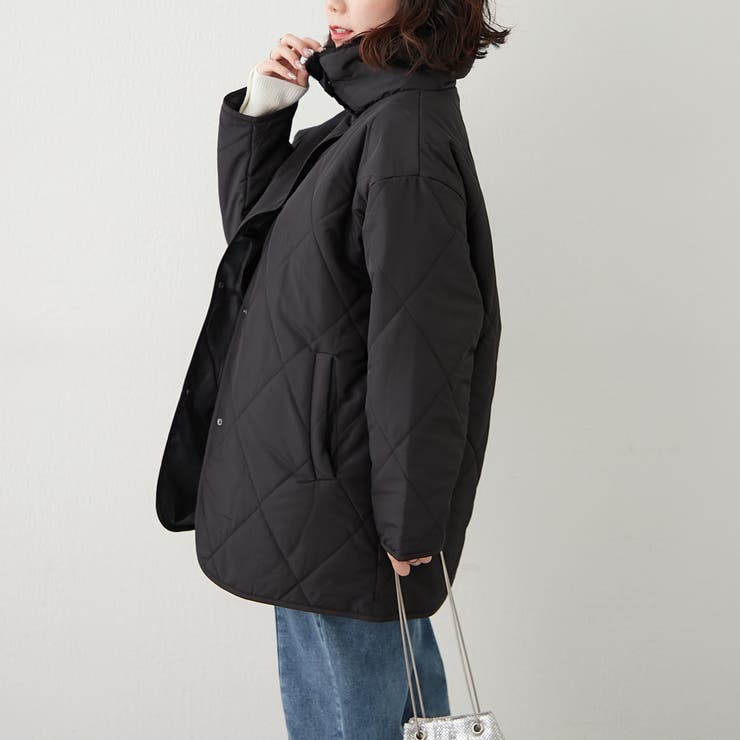 ファー衿キルトコート | RMAF　NICE CLAUP / OLIVE des OLIVE | 詳細画像40 