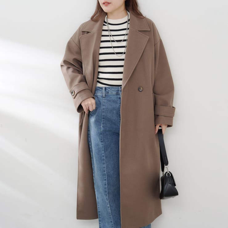 【5色展開】ダブルチェスターコート | RMAF　NICE CLAUP / OLIVE des OLIVE | 詳細画像9 