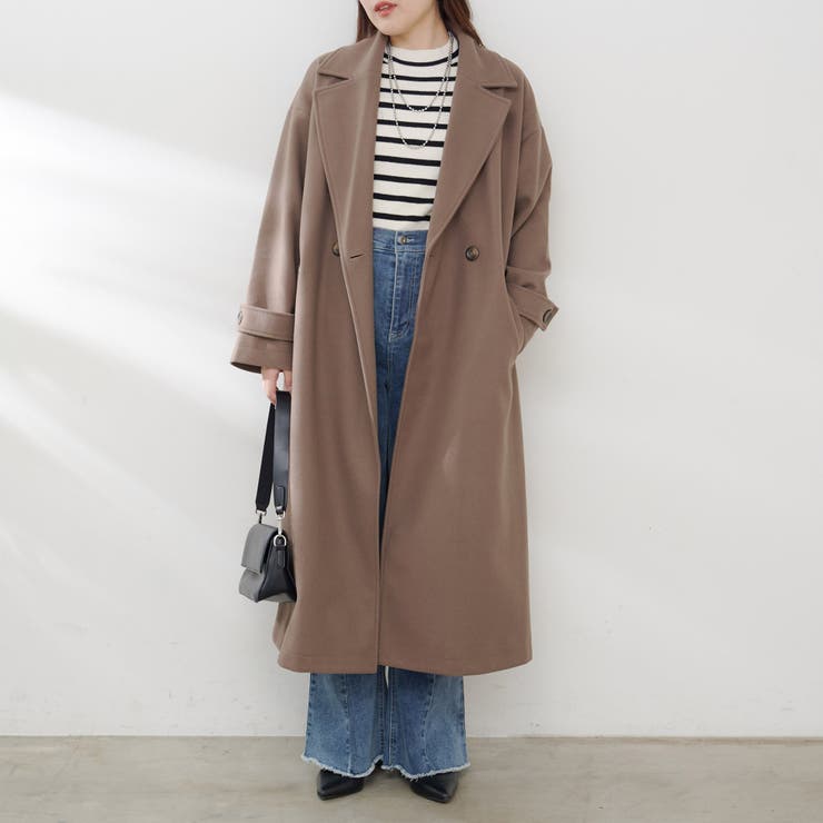 【5色展開】ダブルチェスターコート | RMAF　NICE CLAUP / OLIVE des OLIVE | 詳細画像10 