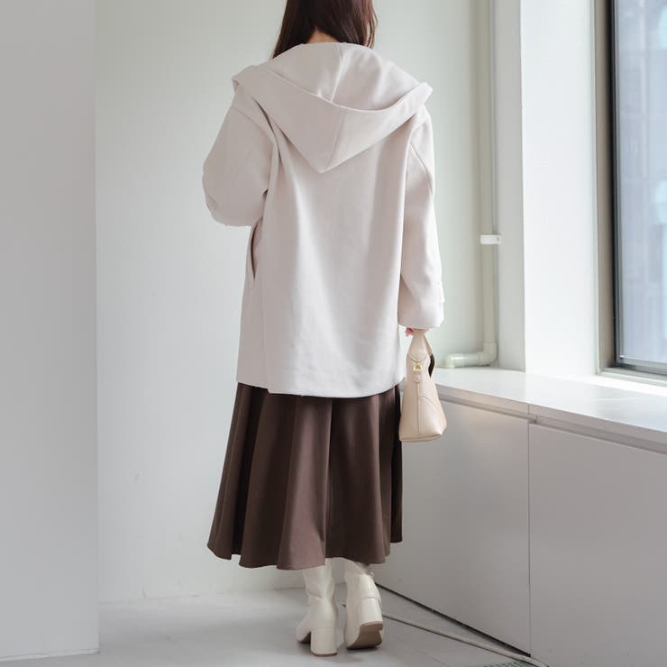 【WEB限定】ショートダッフルコート | NICE CLAUP / OLIVE des OLIVE　OUTLET | 詳細画像12 