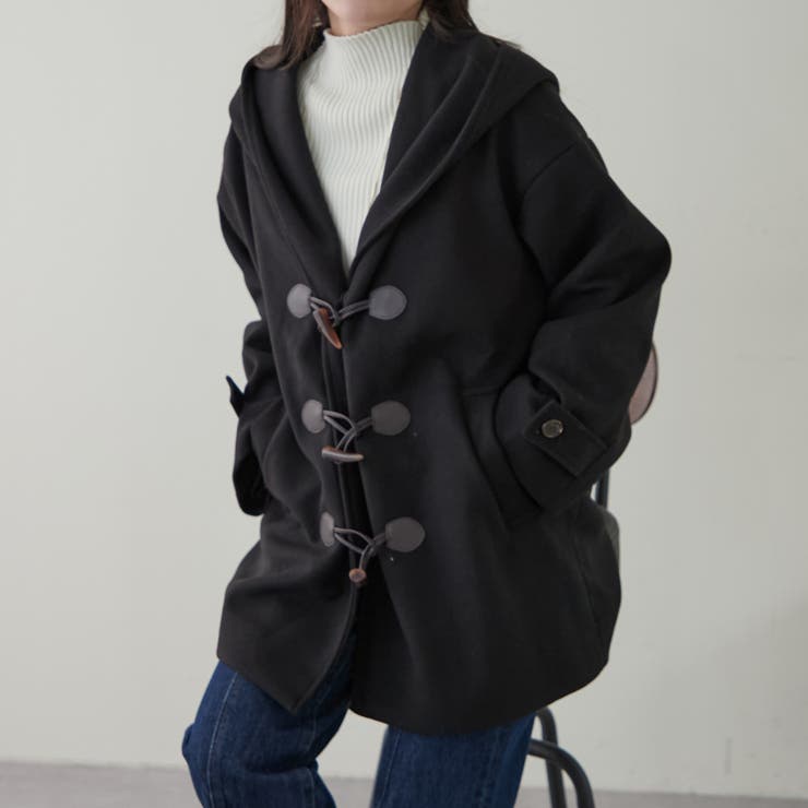 【WEB限定】ショートダッフルコート | NICE CLAUP / OLIVE des OLIVE　OUTLET | 詳細画像26 