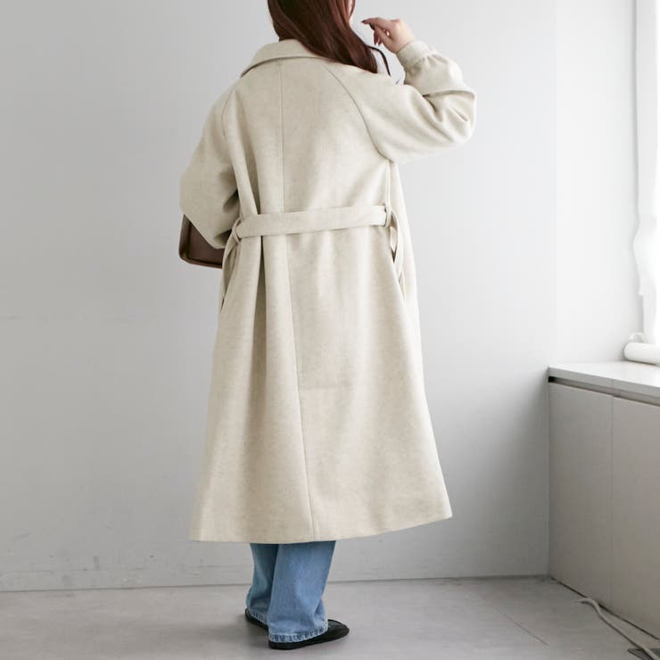 【ケープ取り外し可能】シングルロングコート | NICE CLAUP / OLIVE des OLIVE　OUTLET | 詳細画像11 