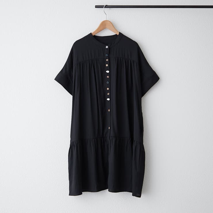 色々釦チュニックワンピース[品番：OLOW0016326]｜RMAF NICE