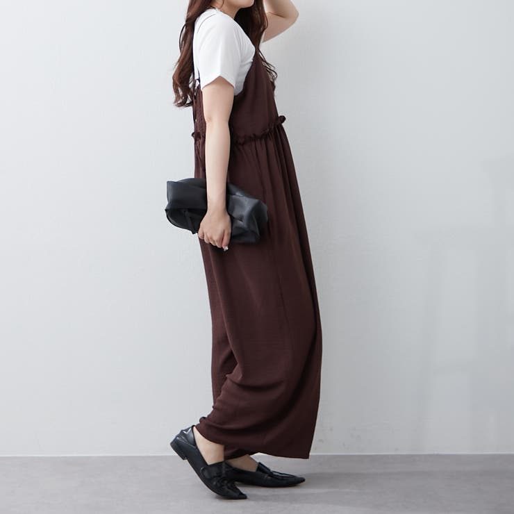【セットアイテム】ルーズサロペット+TシャツSET | RMAF　NICE CLAUP / OLIVE des OLIVE | 詳細画像8 