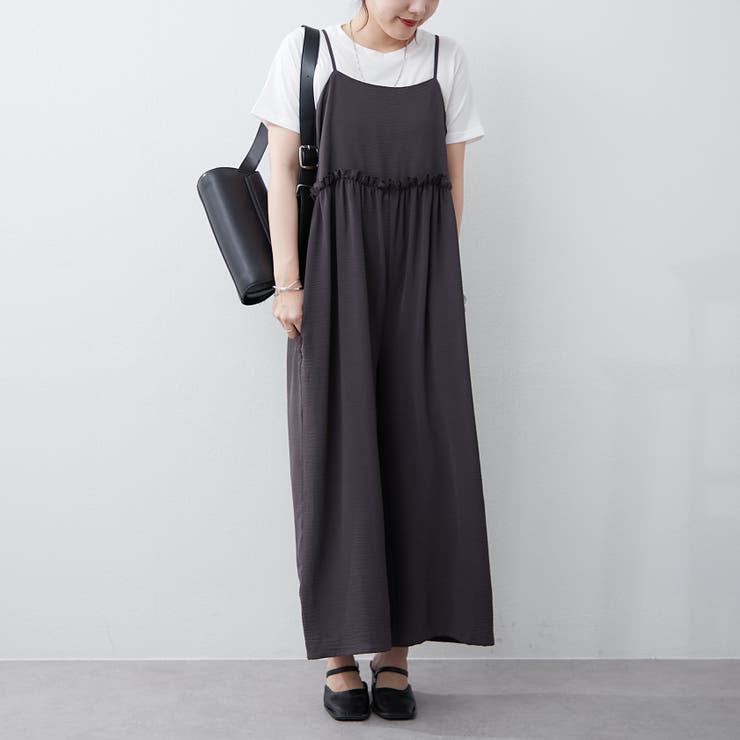 【セットアイテム】ルーズサロペット+TシャツSET | RMAF　NICE CLAUP / OLIVE des OLIVE | 詳細画像9 