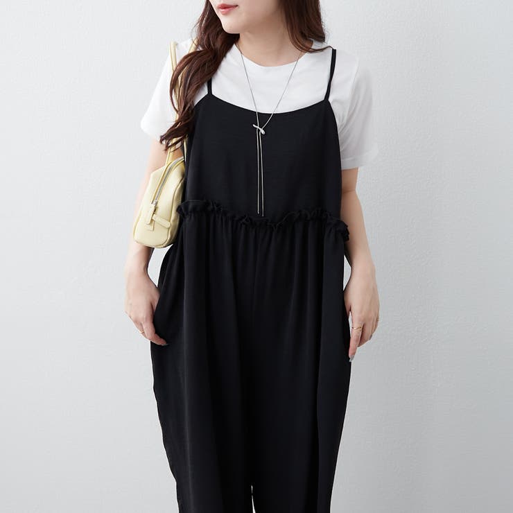 【セットアイテム】ルーズサロペット+TシャツSET | RMAF　NICE CLAUP / OLIVE des OLIVE | 詳細画像12 