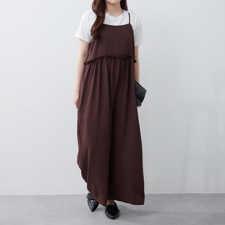 【セットアイテム】ルーズサロペット+TシャツSET | RMAF　NICE CLAUP / OLIVE des OLIVE | 詳細画像4 