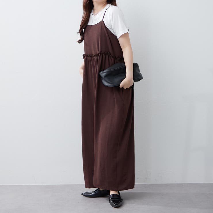 【セットアイテム】ルーズサロペット+TシャツSET | RMAF　NICE CLAUP / OLIVE des OLIVE | 詳細画像5 
