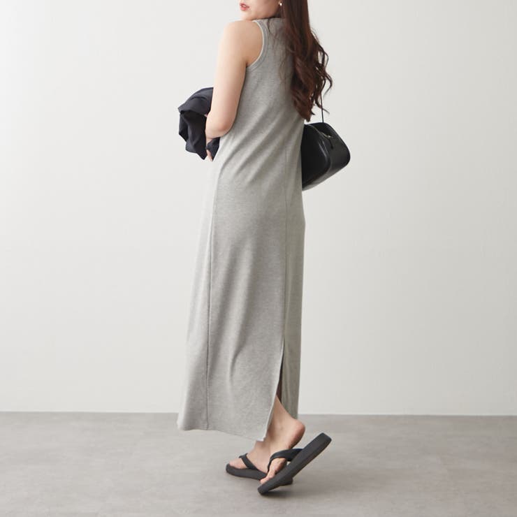 【カップ付】ノースリーブワンピース | RMAF　NICE CLAUP / OLIVE des OLIVE | 詳細画像6 