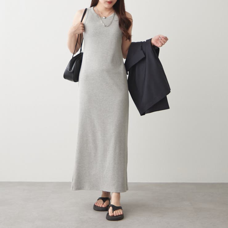 【カップ付】ノースリーブワンピース | RMAF　NICE CLAUP / OLIVE des OLIVE | 詳細画像9 
