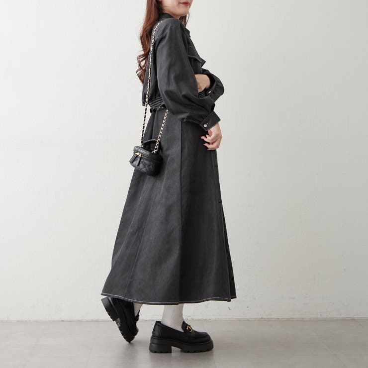 【セットアイテム】コールジャケット＋キャミワンピース | RMAF　NICE CLAUP / OLIVE des OLIVE | 詳細画像12 