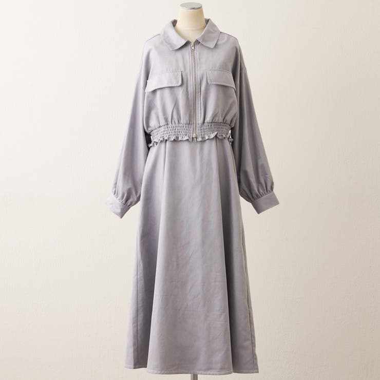 【セットアイテム】コールジャケット＋キャミワンピース | RMAF　NICE CLAUP / OLIVE des OLIVE | 詳細画像14 