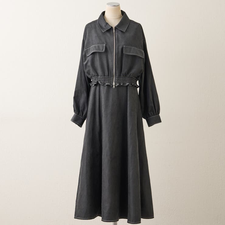 【セットアイテム】コールジャケット＋キャミワンピース | RMAF　NICE CLAUP / OLIVE des OLIVE | 詳細画像15 