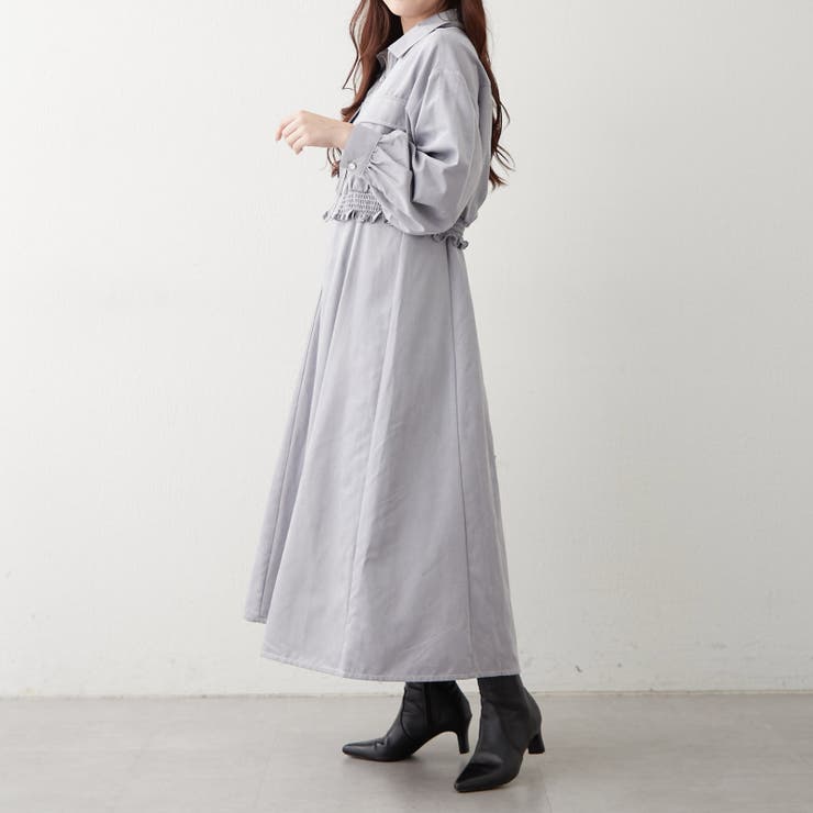 【セットアイテム】コールジャケット＋キャミワンピース | RMAF　NICE CLAUP / OLIVE des OLIVE | 詳細画像6 
