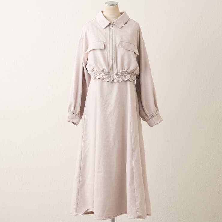 アイボリー | 【セットアイテム】コールジャケット＋キャミワンピース | RMAF　NICE CLAUP / OLIVE des OLIVE