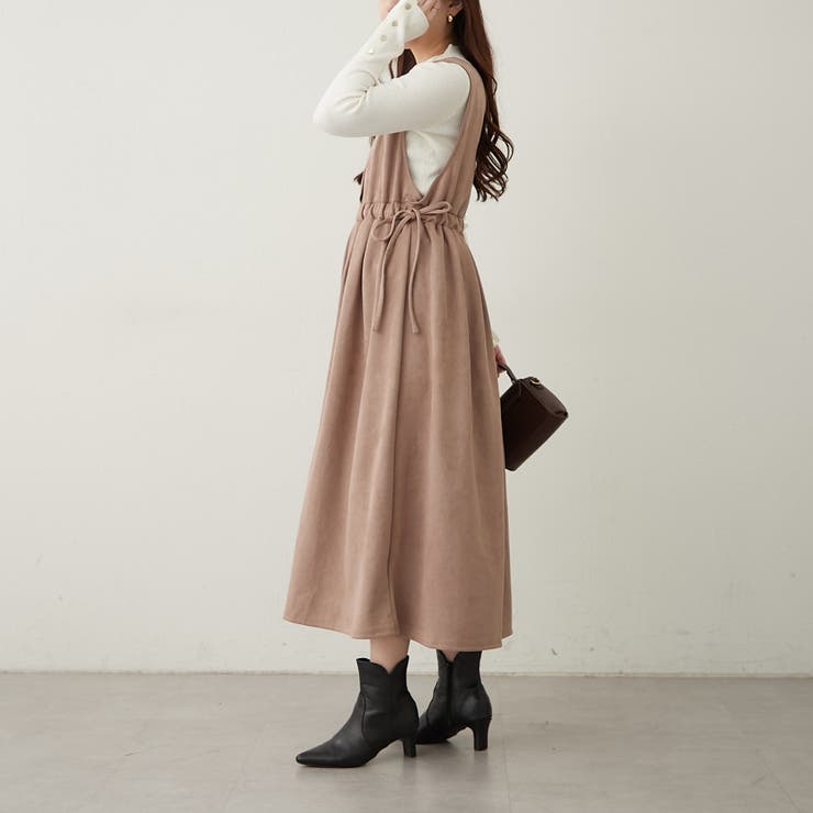 新品 Deuxieme Classe cherish ワンピース ブラウン 新品 Deuxieme Classe cherish ワンピース ブラウン