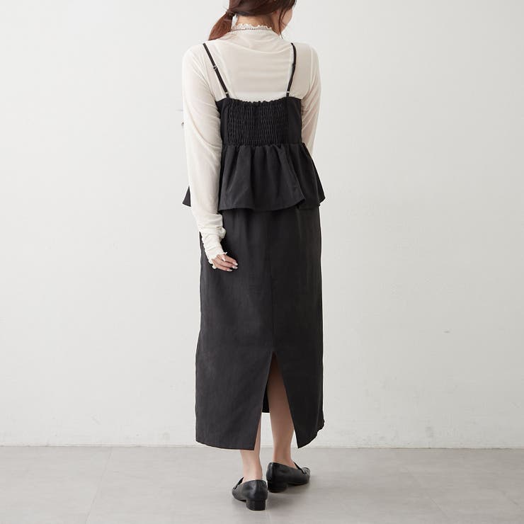 【2枚セット】ペプラムキャミワンピ&シアーロンT | RMAF　NICE CLAUP / OLIVE des OLIVE | 詳細画像32 
