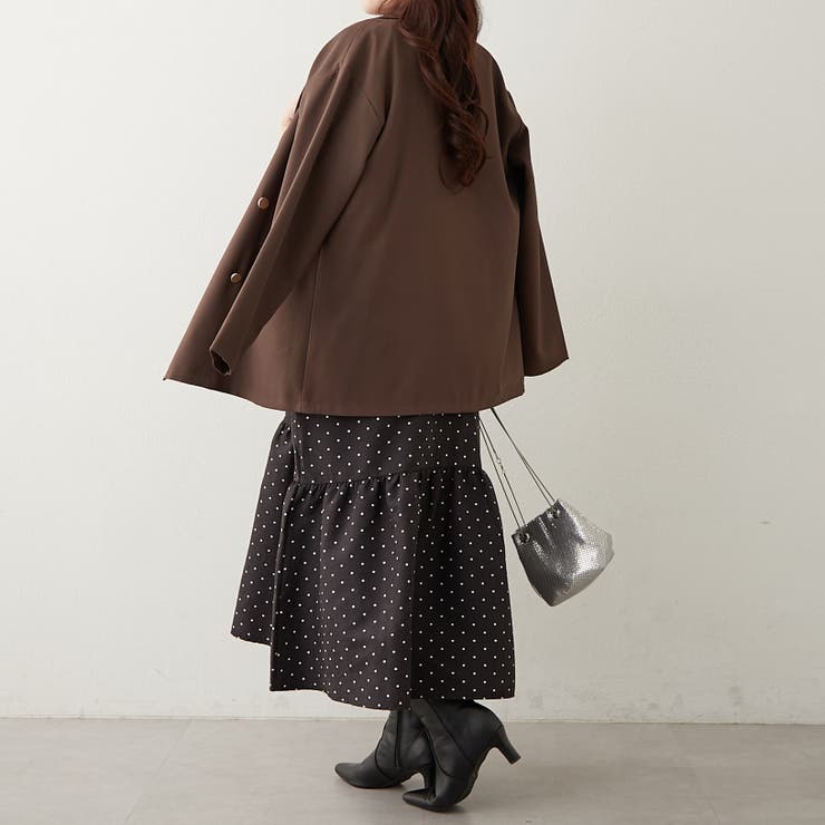 シャーリング裾切替ワンピース | RMAF　NICE CLAUP / OLIVE des OLIVE | 詳細画像11 