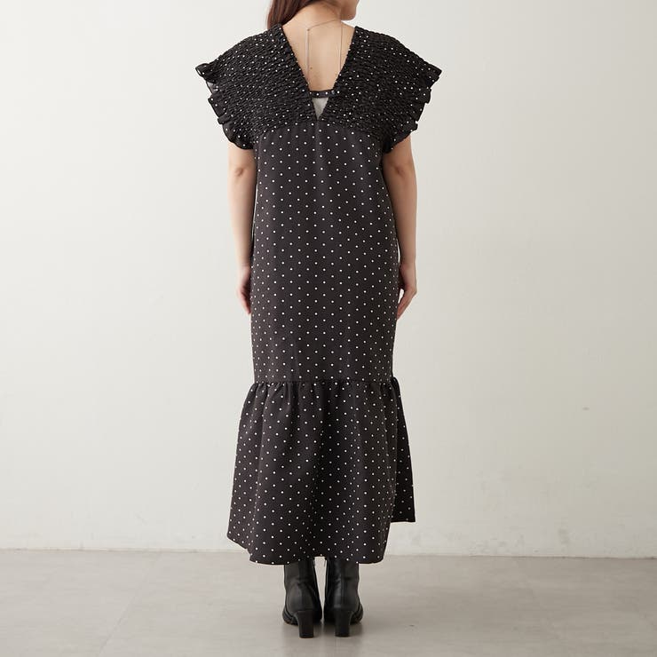 シャーリング裾切替ワンピース | RMAF　NICE CLAUP / OLIVE des OLIVE | 詳細画像30 