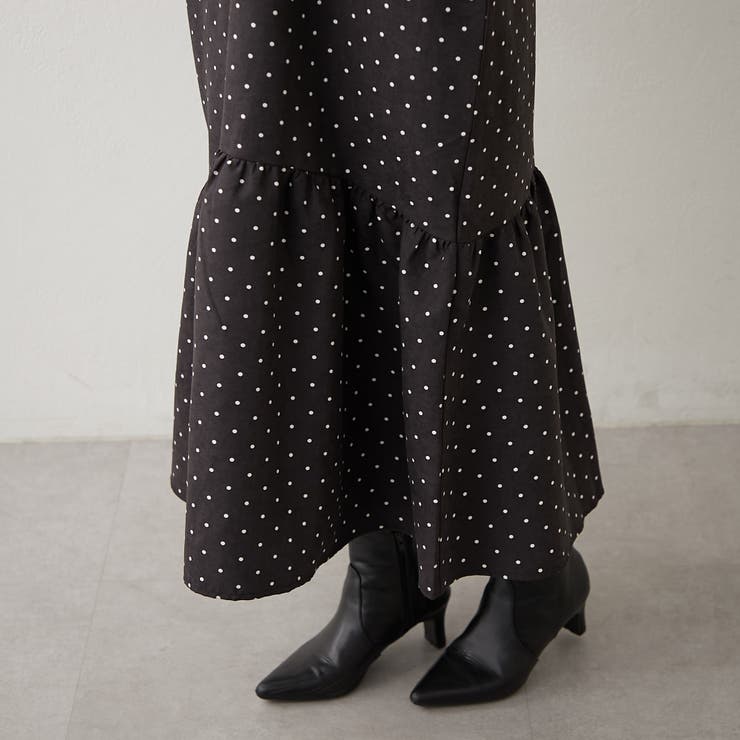 シャーリング裾切替ワンピース | RMAF　NICE CLAUP / OLIVE des OLIVE | 詳細画像34 