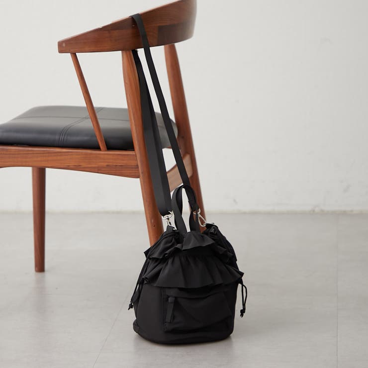 ブラック | フリルドロストショルダー | RMAF　NICE CLAUP / OLIVE des OLIVE