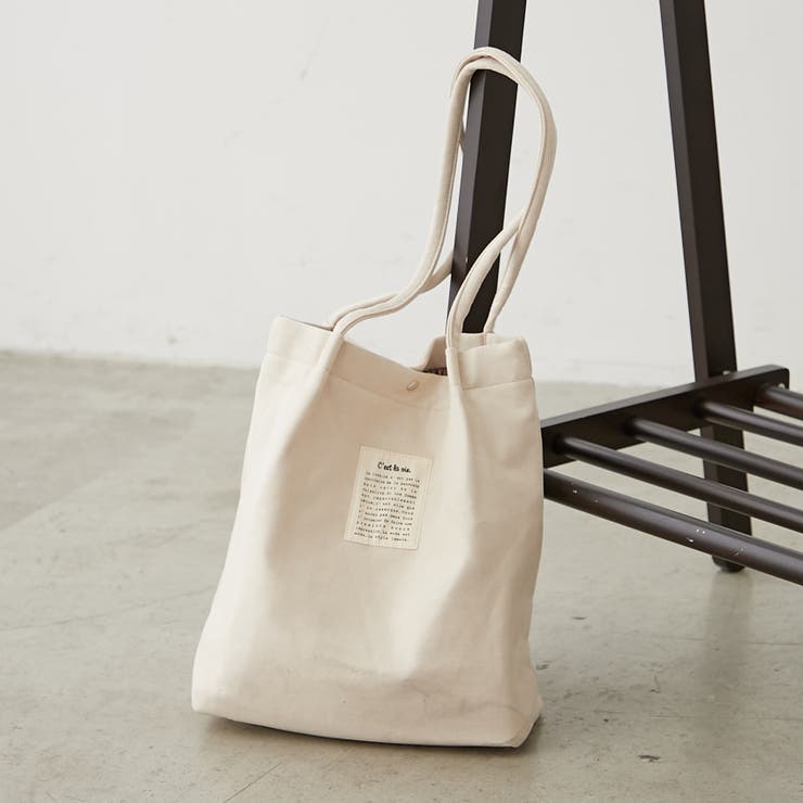 フェイクスエードハンドルタックトートバッグ[品番：OLOW0016504