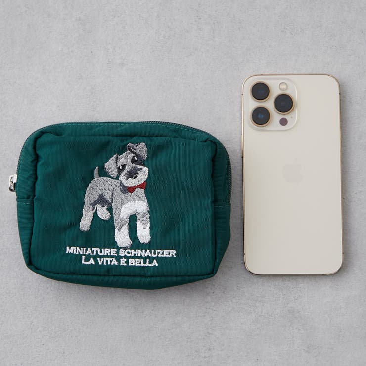 アニマル刺繍ポーチ | RMAF　NICE CLAUP / OLIVE des OLIVE | 詳細画像2 