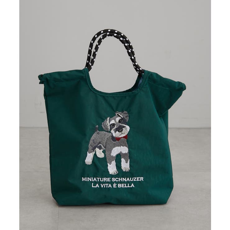 アニマル刺繍コードトート | RMAF　NICE CLAUP / OLIVE des OLIVE | 詳細画像7 