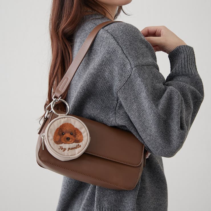 アニマル刺繍丸ポーチ | RMAF　NICE CLAUP / OLIVE des OLIVE | 詳細画像3 