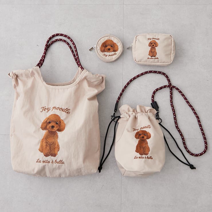 アニマル刺繍丸ポーチ | RMAF　NICE CLAUP / OLIVE des OLIVE | 詳細画像4 