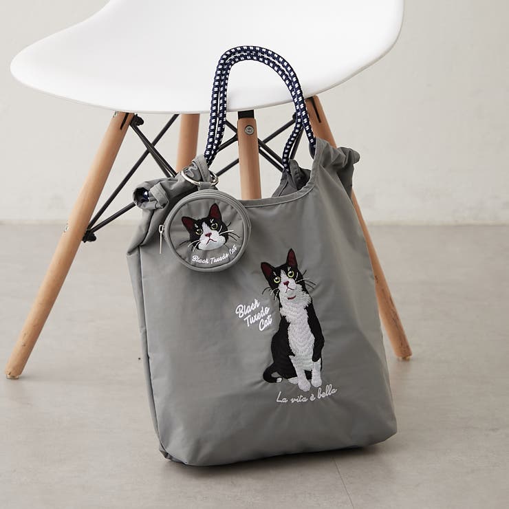 アニマル刺繍丸ポーチ | RMAF　NICE CLAUP / OLIVE des OLIVE | 詳細画像5 