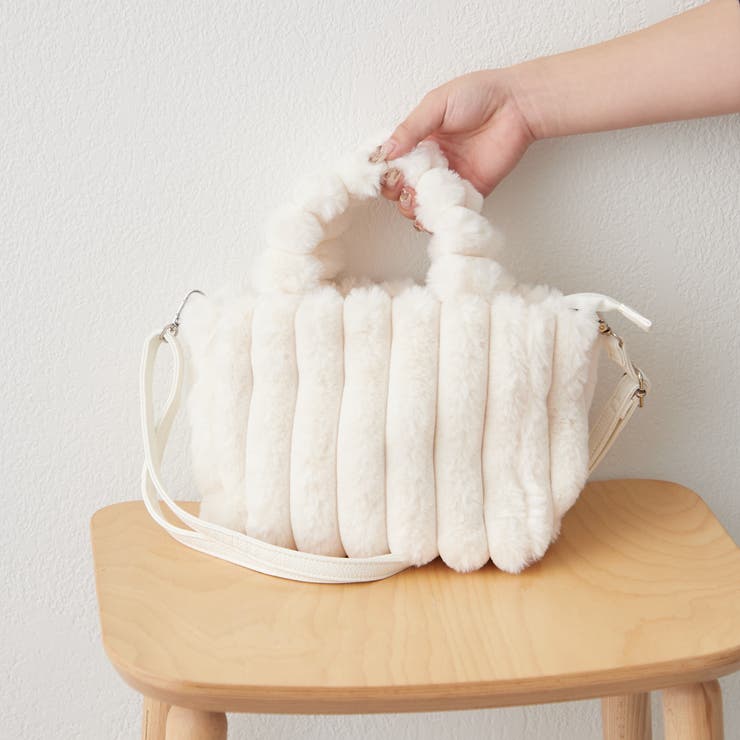 ホワイト | ポンデリ2WAYトート | RMAF　NICE CLAUP / OLIVE des OLIVE