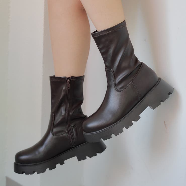 ストレッチブーツ | RMAF　NICE CLAUP / OLIVE des OLIVE | 詳細画像1 