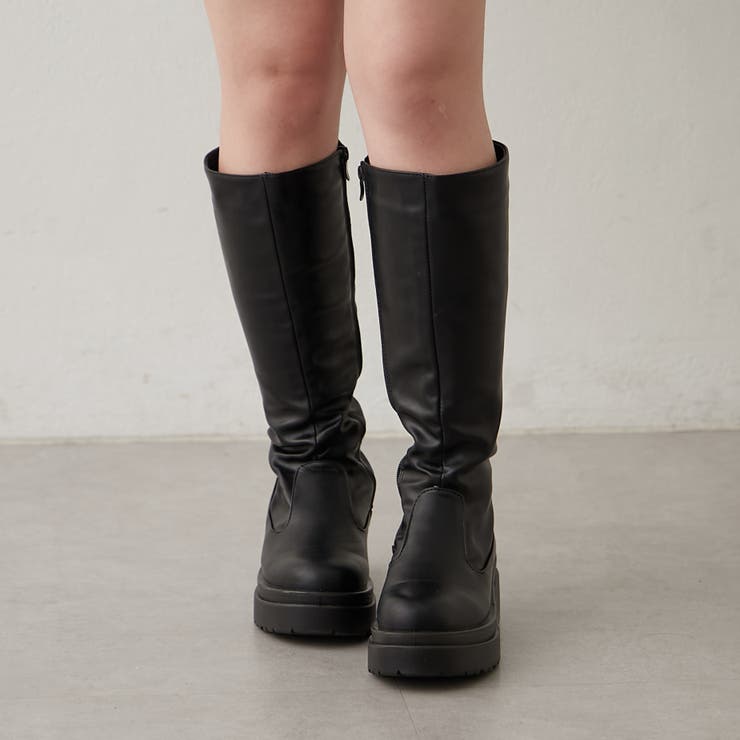 トラックソール ロングブーツ | RMAF　NICE CLAUP / OLIVE des OLIVE | 詳細画像8 