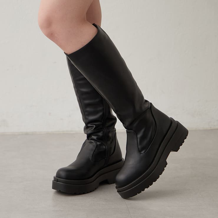 トラックソール ロングブーツ | RMAF　NICE CLAUP / OLIVE des OLIVE | 詳細画像9 